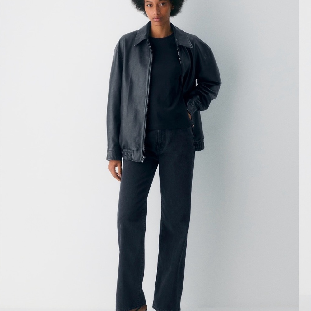 Black Jacket and Pants Set